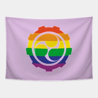 MechaCon LGBTQ Pride Tapestry