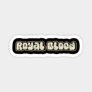 Royal Blood - Typography Magnet