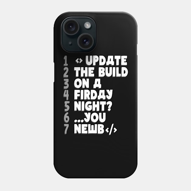 Update the Build (Programmer) Phone Case by storyanswer