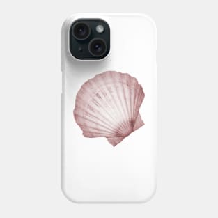 Pink fan seashell Phone Case