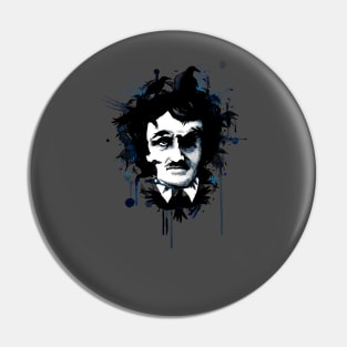 Edgar Allan Crow Pin