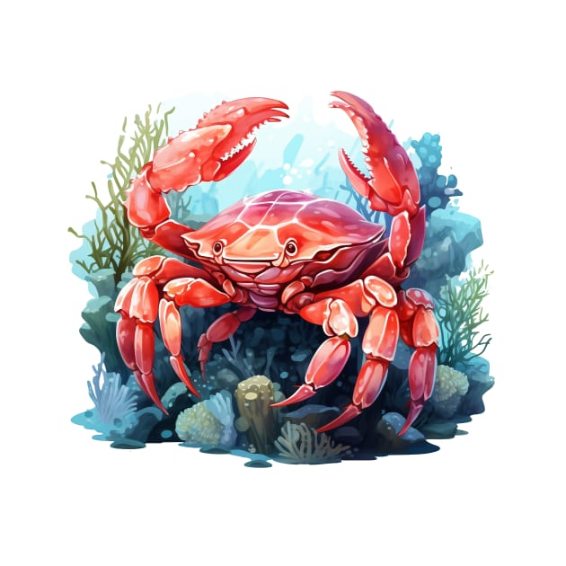 Red Crab by zooleisurelife