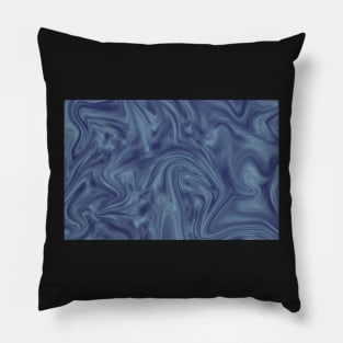 Abstract Swirling Marble Pattern Pillow