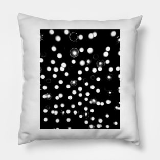 Monochrome Starry lights Pillow