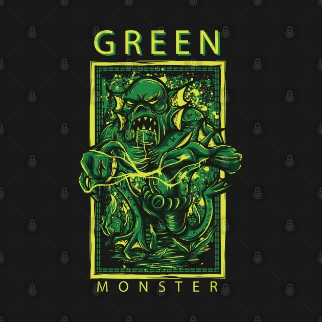 Green Monster by Pixel Poetry