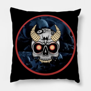 Terminator Skull Pillow