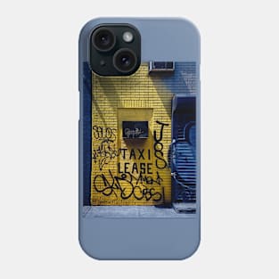 Yellow Graffiti Tag Long Island City Queens NYC Phone Case