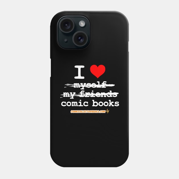 I HEART COMIC COOKS Phone Case by Comic Collectors Guild 