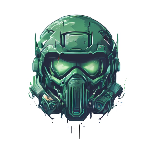 Robot Doom by The Dark Matter Art