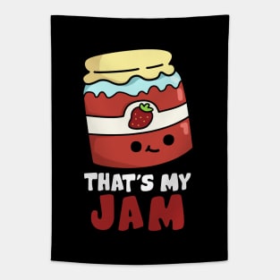 That's My Jam Cute Jam Pun Tapestry