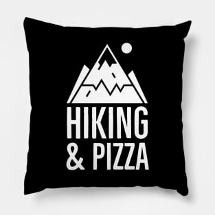 Hiking And Pizza Pillow