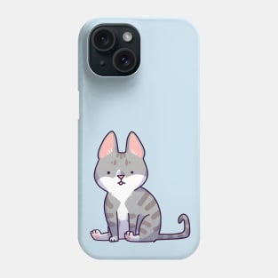 Grey Tabby Cat Phone Case