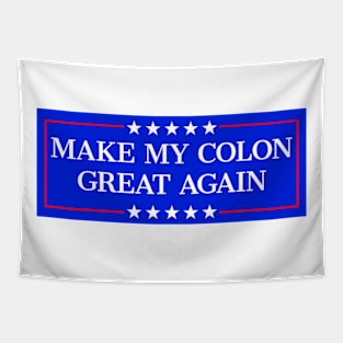 Make My Colon Great Again Funny Colon Surgery Recovery Tapestry