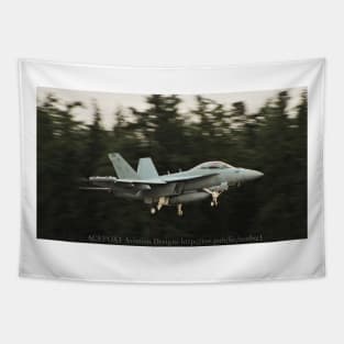 EA-18G Growler Super Hornet FCLP 8 Tapestry