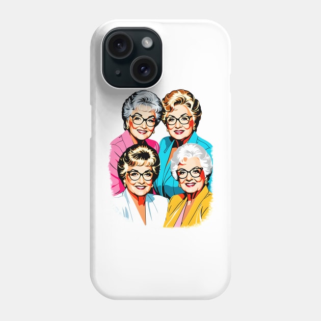 Golden Girls - tv Series Phone Case by AlexBRD