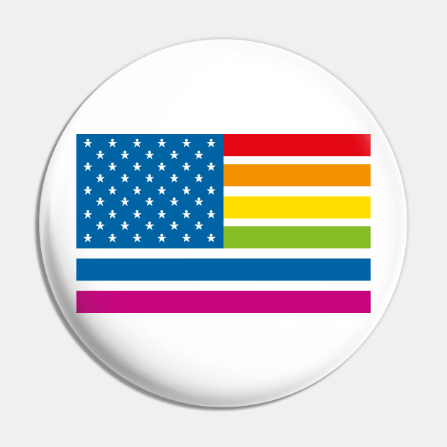 American Pride Pin by spike00