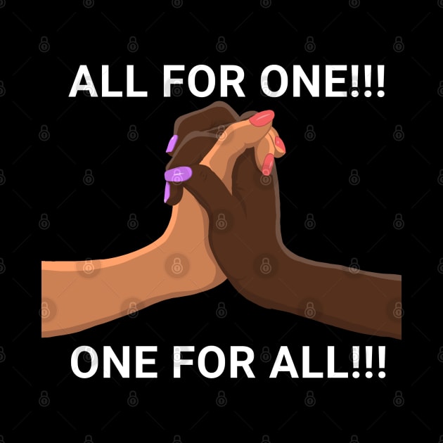 All For One - One For All by CazzyShop