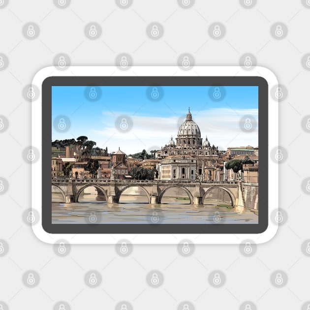 Rome Magnet by sibosssr