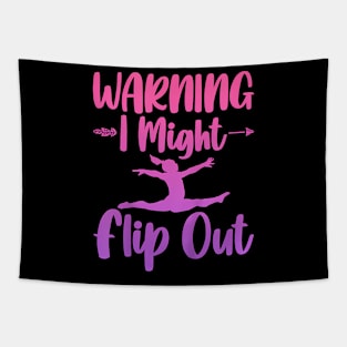 Warning  Flip Out Tapestry