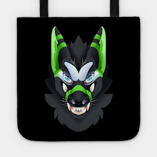 Ajax Jackal Cutout Bust Tote