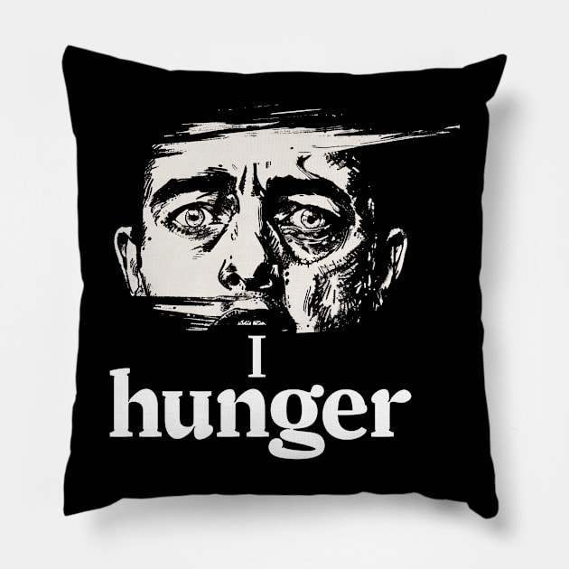 I hunger Pillow by Curious Craze