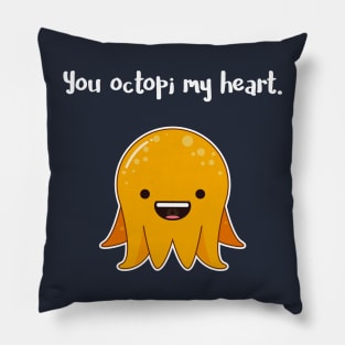 You Octopi my Heart Pillow