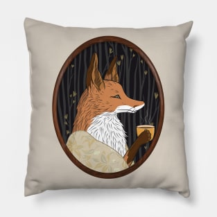 Lady Fox of the Black Forest Pillow