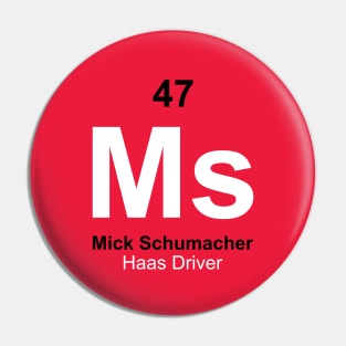 Mick Schumacher Driver Element Pin