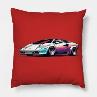 Lamborghini Countach Pillow