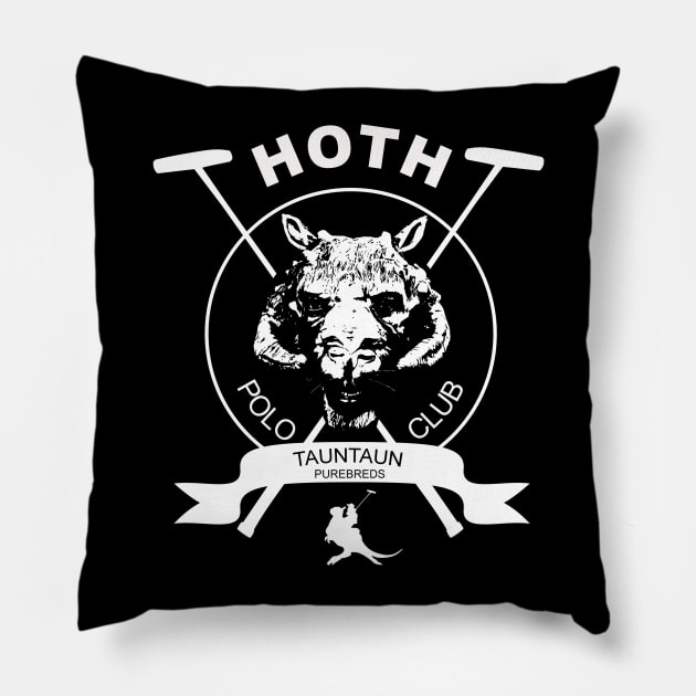 Hoth Polo Club Pillow by UrbanGeek