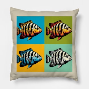 Albino Tiger Barb - Cool Tropical Fish Pillow