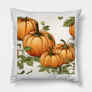 Pumpkin Pattern 6 Pillow