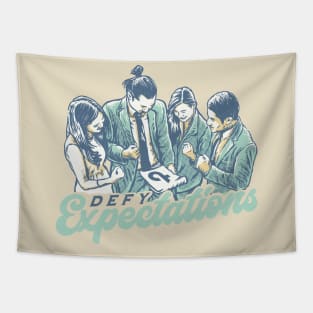 Defy Expectations Tapestry