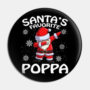 Santas Favorite Poppa Christmas Pin