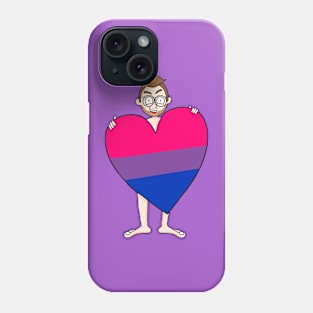 Bi Pride Heart Phone Case