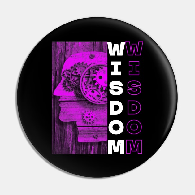 PURPLE WISDOM Pin by MiaMagic