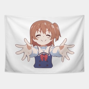 Hinata Hug Tapestry