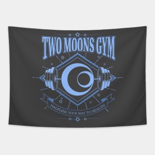 Two Moons Gym - Blue Tapestry