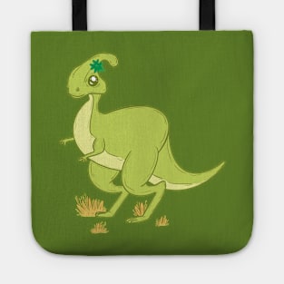 Shamrock dinosaur Tote