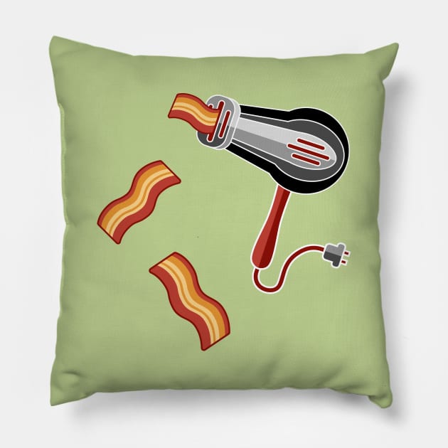 Bacon Dryer Pillow by Rubymatch