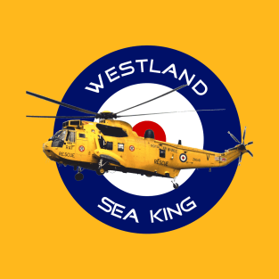 Westland Sea King Search and rescue helicopter in RAF roundel, T-Shirt