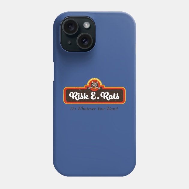 Risk E. Rats Always Sunny Phone Case by NightMan Designs