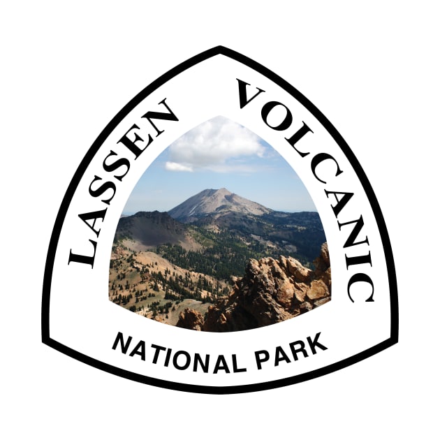 Lassen Volcanic National Park shield by nylebuss