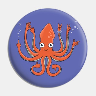 Octopus Pin