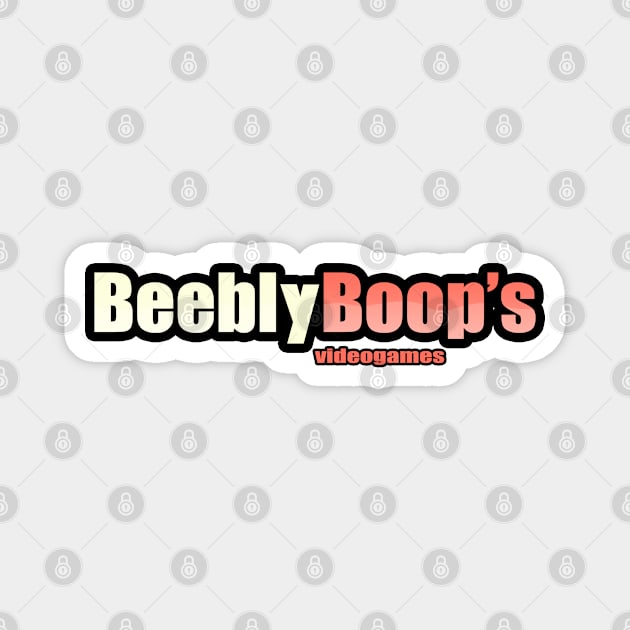 Beebly Boop's Videogames Magnet by Toad King Studios