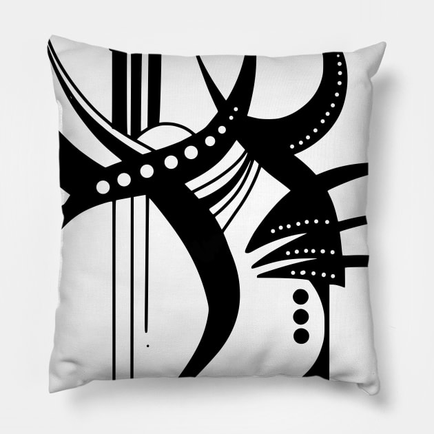 Ancient Tribal art Pillow by jen28