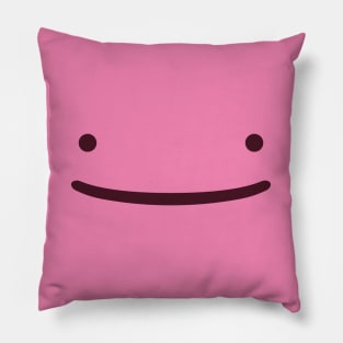 Wibble Wobble Face2 Pillow