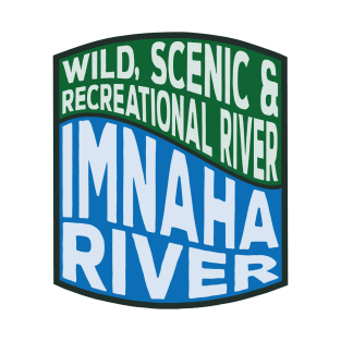 Imnaha River Wild, Scenic and Recreational River Wave T-Shirt