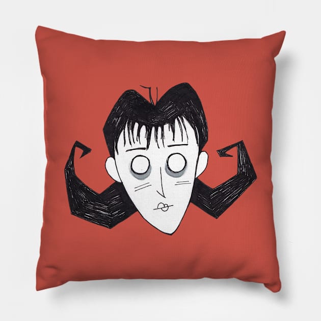 Willow Don't Starve Fanart Pillow by Myrtille-chan