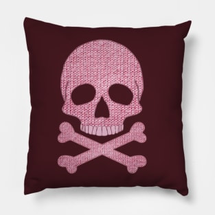 Crochet Skull Pillow